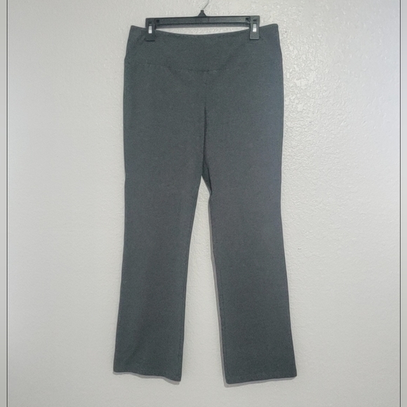 Style&Co Sport Women's Pull On Stretch Grey Pants Straight Leg Size M - Picture 1 of 10